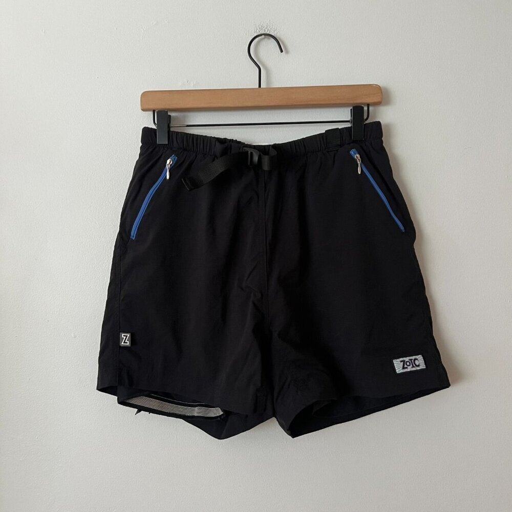 Zoic Princess Black Lined Cycling Athletic Shorts Women's Size Large